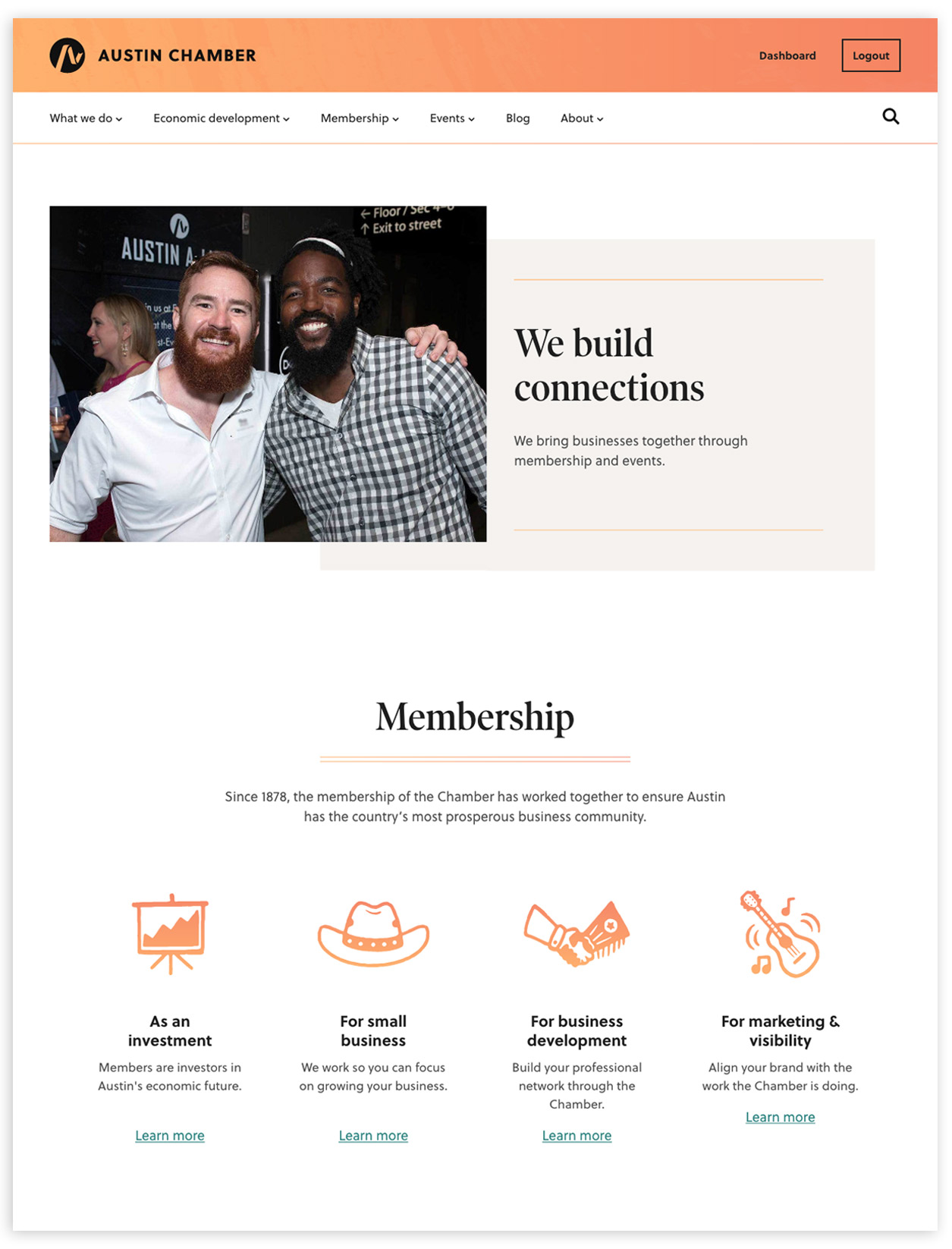 Austin Chamber Website