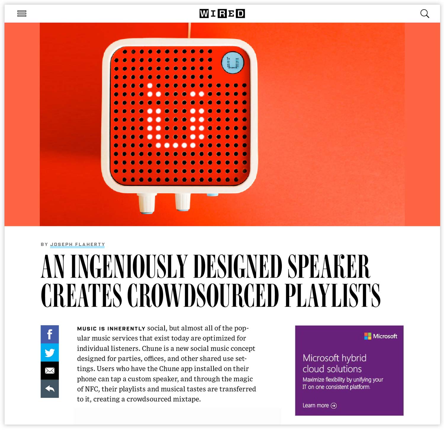 Wired Article Page